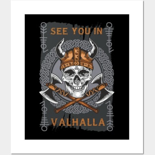 See You In Valhalla Posters and Art